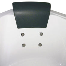 Load image into Gallery viewer, Bathtubs - EAGO AM200  5&#39; Rounded Modern Double Seat Corner Whirlpool Bath Tub With Fixtures