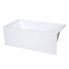 Load image into Gallery viewer, Bathtubs - SM-AB543 Voltaire 60&quot; X 32&quot; Acrylic White, Alcove, Integral, Left-Hand Drain, Apron Bathtub