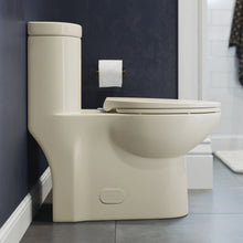 Load image into Gallery viewer, Dual Flush Toilet - SM-1T205BQ Sublime One Piece Elongated Dual Flush Toilet In Bisque
