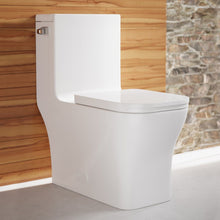 Load image into Gallery viewer, Left Side Flush Toilet - SM-1T107 Concorde One Piece Elongated Left Side Flush Handle Toilet