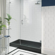 Load image into Gallery viewer, Shower Base - Voltaire SM-SB532 60&quot; X 32&quot; Black Acrylic Single-Threshold Shower Base