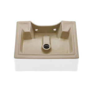Wall Mount Bathroom Sink - SM-WS319 Clair Compact Ceramic Wall Hung Sink