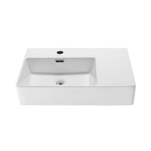 Load image into Gallery viewer, Wall Mount Bathroom Sink - SM-WS322 St. Tropez 24 X 18 Ceramic Wall Hung Sink With Left Side Faucet Mount