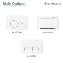 Load image into Gallery viewer, Actuator Plates - SM-WC001W Wall Mount Actuator Flush Push Button Plate With Round Buttons In White