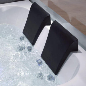 Bathtubs - EAGO AM199ETL 5-Foot Clear Rounded Corner Acrylic Whirlpool Bathtub For Two