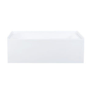 Bathtubs - SM-AB540 Voltaire 60" X 30" Acrylic White, Alcove, Integral, Right-Hand Drain, Apron Bathtub