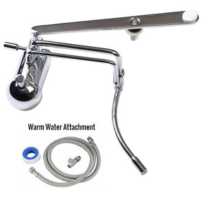Bidets - GB-2003C Chrome Easy-to-Clean Nonelectric Bidet W/Warm Water Attachment