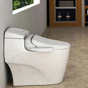 Bio Bidet - Bio Bidet BB-600 Ultimate Luxury Bidet Seat With Message Modes And Aerated Bubble Technology - Side Panel Control