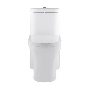 Dual Flush Toilet - SM-1T108 Monaco One Piece Elongated Toilet Dual Flush 0.8/1.28 Gp