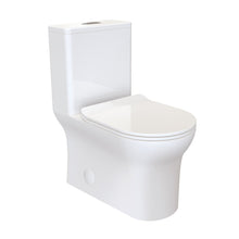 Load image into Gallery viewer, Dual Flush Toilet - SM-1T111 Burdon One Piece Toilet Dual Flush 0.8/1.28 Gpf