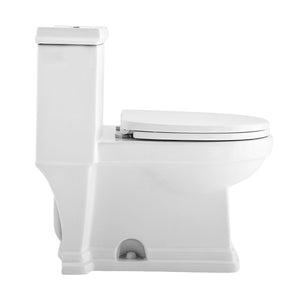 Dual Flush Toilet - SM-1T113 Voltaire One Piece Elongated Toilet Dual Flush 0.8/1.28 Gp