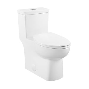 Dual Flush Toilet - SM-1T117 Classe One Piece Toilet Dual Flush .8/1.28 Gpf
