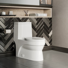 Load image into Gallery viewer, Dual Flush Toilet - SM-1T118 Virage One Piece Elongated Dual Flush Toilet 0.8/1.28 GPF