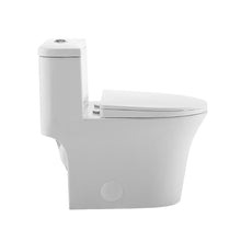 Load image into Gallery viewer, Dual Flush Toilet - SM-1T128 Bastille One-Piece Elongated Dual Flush Toilet 0.8/1.28 Gpf