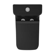 Load image into Gallery viewer, Dual Flush Toilet - SM-1T256MB Carre One Piece Elongated Toilet Dual Flush In Matte Black 0.8/1.28 Gpf
