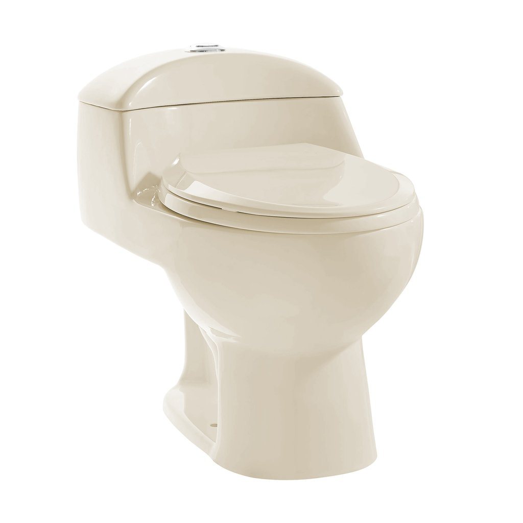 SM-1T803BQ Chateau One Piece Elongated Dual Flush Toilet In Bisque