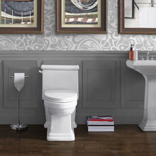Load image into Gallery viewer, Left Side Flush Toilet - SM-1T114 Voltaire One Piece Elongated Toilet Side Flush 1.28 Gpf