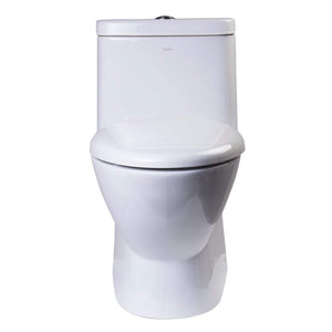 One Piece Toilet - EAGO TB346 Modern Dual Flush One Piece Eco-friendly High Efficiency Low Flush Ceramic Toilet