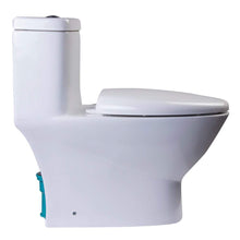 Load image into Gallery viewer, One Piece Toilet - EAGO TB346 Modern Dual Flush One Piece Eco-friendly High Efficiency Low Flush Ceramic Toilet