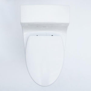One Piece Toilet - EAGO TB352 One Piece Single Flush Eco-friendly Ceramic Toilet
