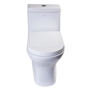 One Piece Toilet - EAGO TB353 Dual Flush One Piece Eco-friendly High Efficiency Low Flush Ceramic Toilet