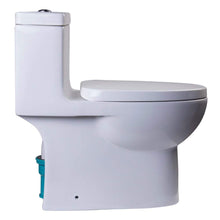 Load image into Gallery viewer, One Piece Toilet - EAGO TB359 Dual Flush One Piece Eco-friendly High Efficiency Low Flush Ceramic Toilet