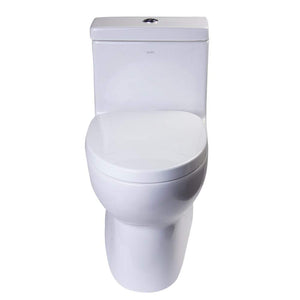 One Piece Toilet - EAGO TB359 Dual Flush One Piece Eco-friendly High Efficiency Low Flush Ceramic Toilet