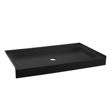 Load image into Gallery viewer, Shower Base - Voltaire SM-SB517 48&quot; X 32&quot; Black Acrylic Single-Threshold Shower Base