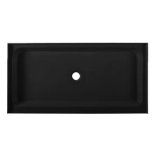 Load image into Gallery viewer, Shower Base - Voltaire SM-SB533 60&quot; X 30&quot; Black Acrylic Single-Threshold Shower Base
