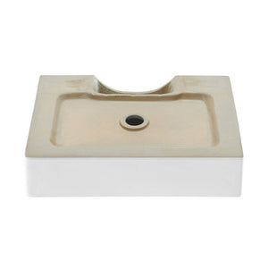 Vessel Sink - SM-VS203 Claire 20" Rectangle Ceramic Vessel Sink