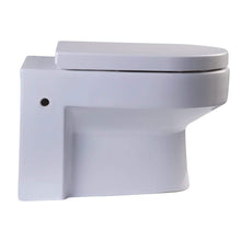 Load image into Gallery viewer, Wall Hung Toilet - EAGO WD101 Round Modern Wall Mount Dual Flush Toilet Bowl