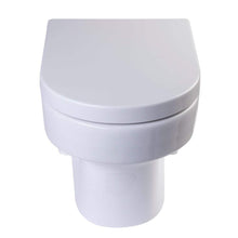 Load image into Gallery viewer, Wall Hung Toilet - EAGO WD101 Round Modern Wall Mount Dual Flush Toilet Bowl