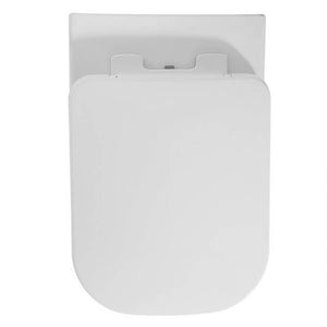 Wall Hung Toilet - EAGO WD390 White Modern Ceramic Wall Mounted Toilet Bowl