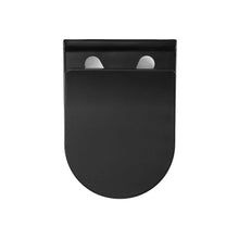 Load image into Gallery viewer, Wall Hung Toilet - SM-WT450MB Ivy Wall Hung Elongated Toilet Bowl In Matte Black 0.8/1.28 GPF Dual Flush