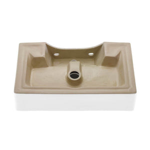 Wall Mount Bathroom Sink - SM-WS318 Clair Ceramic Wall Hung Sink